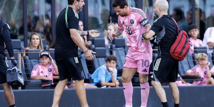 alt Inter Miami confía en que Messi entre mañana en la convocatoria tras entrenarse hoy