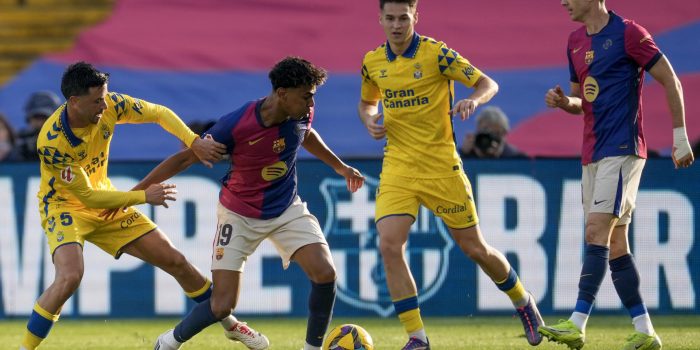 ALT Español Lamine Yamal, en el 'top-10' de máximos asistentes de las grandes ligas europeas en 2024