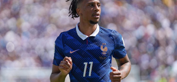 Olise, en el partido ante Senegal. EFE/ Ángel Colmenares