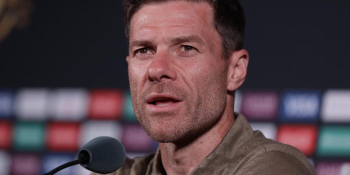 El entrenador del Real Madrid, Xabi Alonso, entregó este sábado un parte del estado de la plantilla a un día del partido contra el Pachuca por el Mundial de Clubes en la ciudad estadounidense de Charlotte.EFE/ André Coelho
