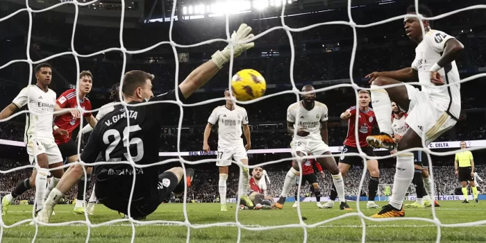 alt El Real Madrid responde a Girona y Barça