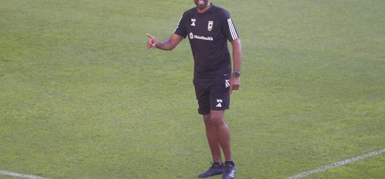 Wilfried Nancy, entrenador del Columbus Crew. EFE/ David Martínez Pelcastre