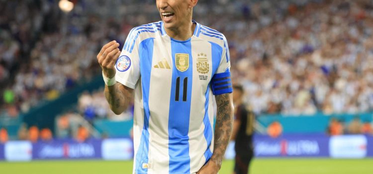 alt Ángel Di María y lo bueno y lo malo de ser capitán de Argentina