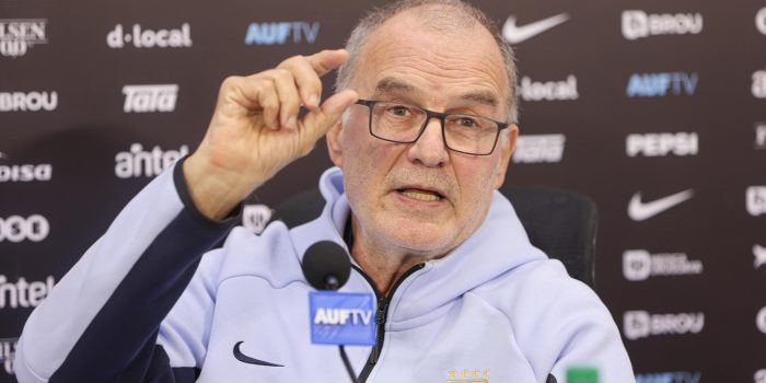 El seleccionador de Uruguay, Marcelo Bielsa. EFE/Gastón Britos