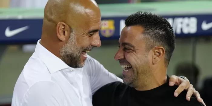 alt Guardiola: "Entiendo a Xavi. La presión en Barcelona es incomparable"