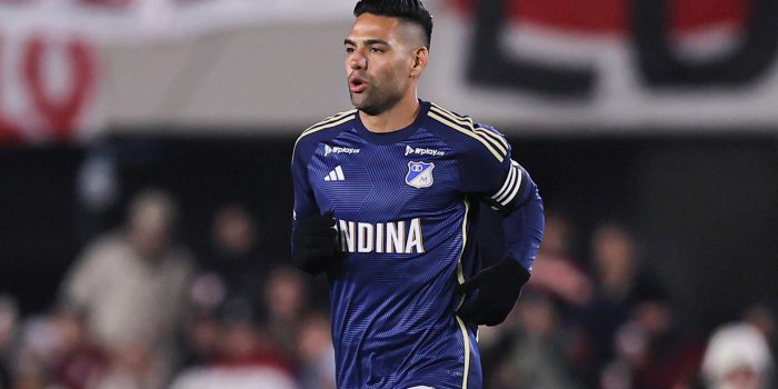 Fotografía de archivo del 9 de julio de 2024 que muestra a Radamel Falcao García de Millonarios durante un partido, en Buenos Aires (Argentina). EFE/STR/ ARCHIVO