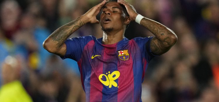El centrocampista del FC Barcelona Marcus Rashford en el Camp Nou, en Barcelona en foto de archivo de Siu Wu. EFE