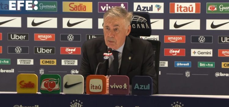Video-Carlo Ancelotti manda un recado a los titulares y admite dudas sobre su once de gala