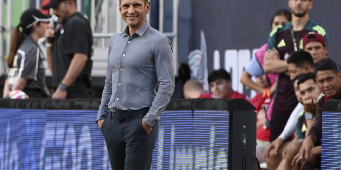 Foto de archivo del 5 de junio de 2024, de Jaime Lozano, nuevo entrenador del Pachuca, en su etapa del seleccionador de México. EFE/ Todd Pierson