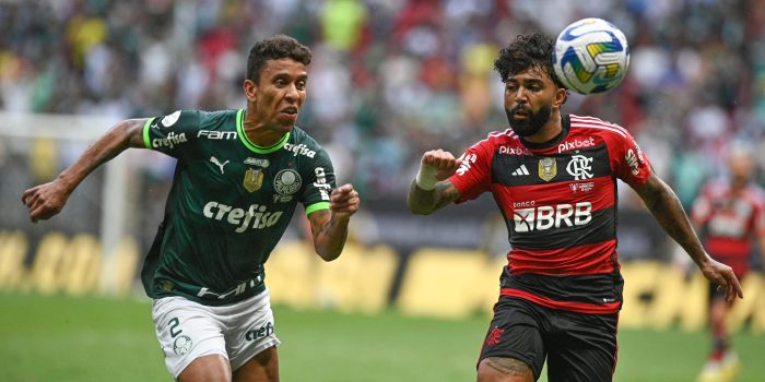 alt El empate en casa ante el vigente campeón Palmeiras deja a Flamengo segundo en el fútbol en Brasil