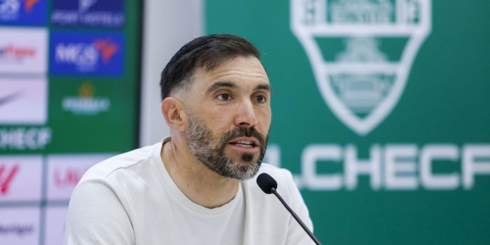 Foto de archivo del entrenador del Elche, Eder Sarabia. EFE/ Pablo Miranzo