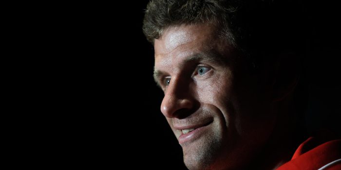 Thomas Müller, jugador alemán. EFE/Juan Ignacio Roncoroni