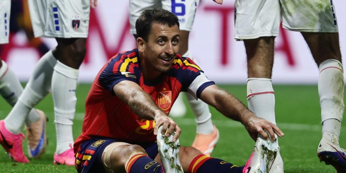 Mikel Oyarzabal, tras el 0-0 con Cabo Verde. EFE/EPA/RONALD WITTEK