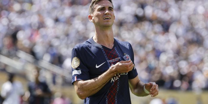 El español Fabián Ruiz, jugador del PSG. EFE/EPA/CJ GUNTHER