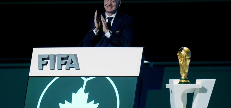 Gianni Infantino, en el Congreso de la FIFA en Vancouver. EFE/EPA/BOB FRID
