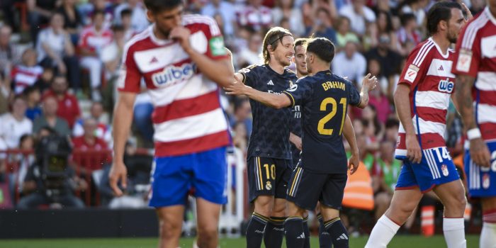 alt 0-4. El campeón festeja su título con una goleada ante un Granada descendido