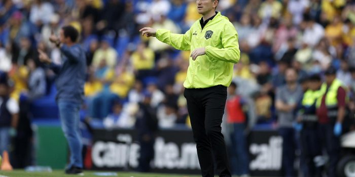 Fotografía de archivo del entrenador Martín Varini de Juárez durante un partido en el estadio Ciudad de los Deportes, en Ciudad de México (México). EFE/ Sáshenka Gutiérrez