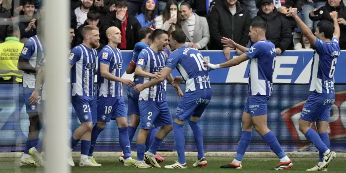 alt 1-0. Gorosabel y Sivera enfilan la salvación del Alavés