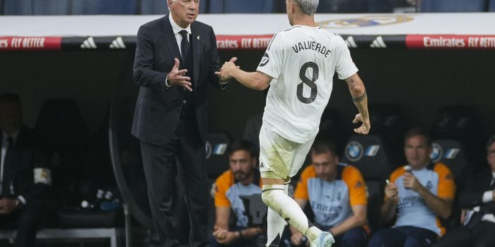 ALT Ancelotti: “Valverde empieza a ser un líder del vestuario; es un ejemplo”