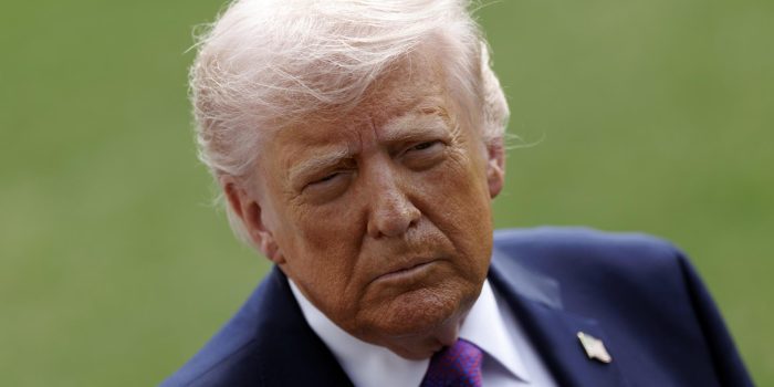 Donald Trump, presidente de Estados Unidos. EFE/EPA/WILL OLIVER