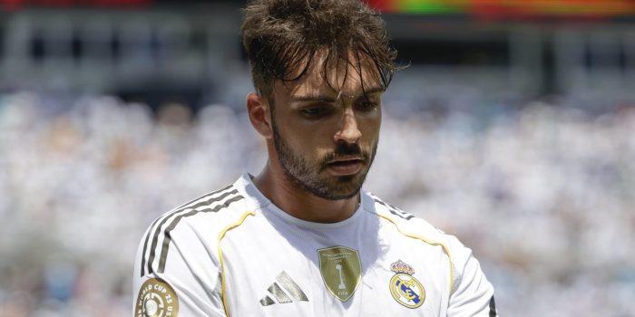 Fotografía de archivo del jugador del Real Madrid Raúl Asencio. EFE/ André Coelho