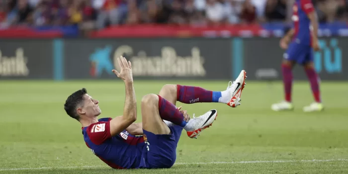 alt Lewandowski sufre un esguince en el tobillo izquierdo y será baja ante el Granada