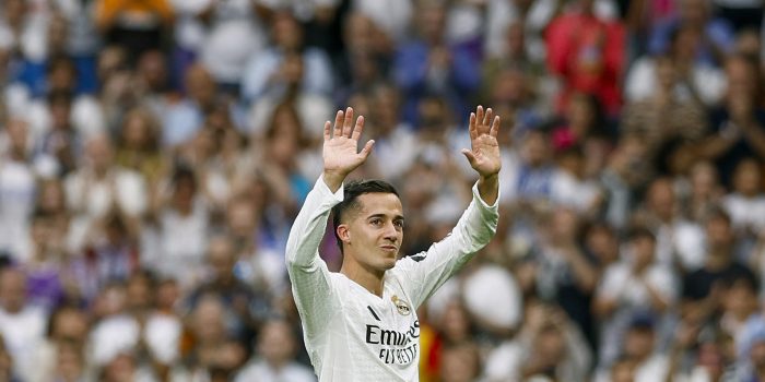 El defensa español Lucas Vázquez en foto de archivo de Daniel González. EFE