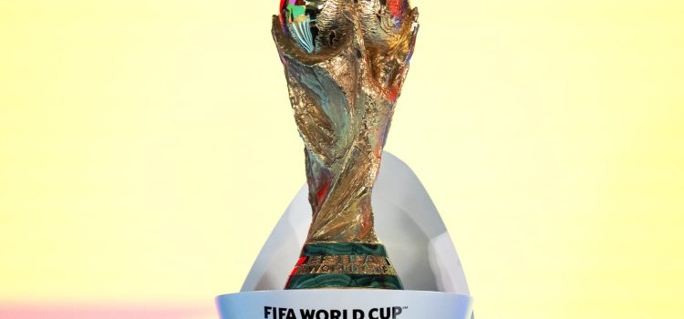 Trofeo de la Copa del Mundo de Fútbol 2026. EFE/EPA/CLAUDIO THOMA