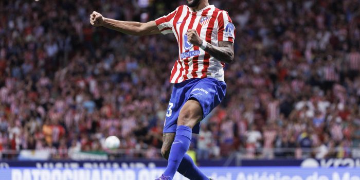 Foto der archivo del centrocampista argentino del Atlético de Madrid Nico Gozález, que celebra su gol contra el Villarreal durante el partido de la jornada 4 de LaLiga disputado en el estadio Metropolitano. EFE/Sergio Pérez
