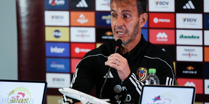 El seleccionador de Venezuela, el argentino Fernando Batista, en una imagen de archivo. EFE/Juan Pablo Pino