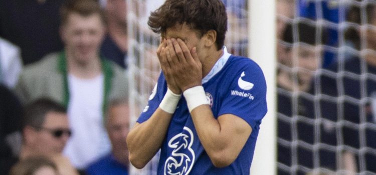 Joao Felix, del Chelsea, durante un partido de la Premier League. EFE/EPA/TOLGA AKMEN Archivo