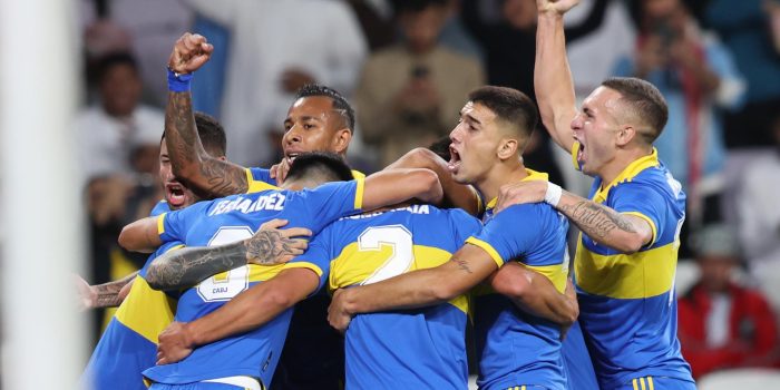 Imagen de archivo de jugadores del Boca Juniors. EFE/EPA/ALI HAIDER