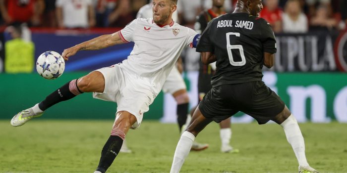 El centrocampista croata Ivan Rakitic en una imagen de archivo con el Sevilla. EFE/ Julio Muñoz