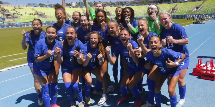 alt Estados Unidos gana a Argentina y se cuelga el bronce en fútbol femenino