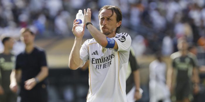 Modric en su último partido con la camiseta del Real Madrid, en el Mundial de Clubes, contra el Paris Saint Germain, en EEUU. EFE/EPA/CJ GUNTHER