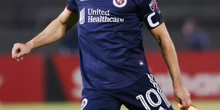 El español Carles Gil del New England Revolution, en una fotografía de archivo. EFE/José Méndez