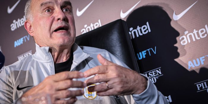 Marcelo Bielsa, seleccionador de Uruguay. EFE/Gastón Britos