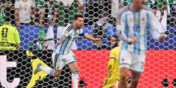 alt HISTÓRICO EN KANSAS CITY: argentino Messi iguala al alemán Klose y francés Mbappé acelera en el Mundial