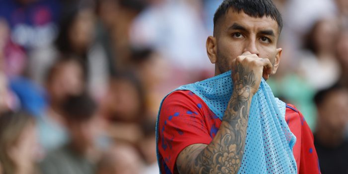 Fotografía de archivo del delantero argentino Ángel Correa. EFE/ Mariscal