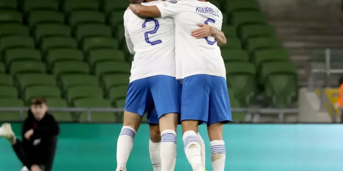 alt 5-0. Grecia somete a Kazajistán y se cita con Georgia en la final