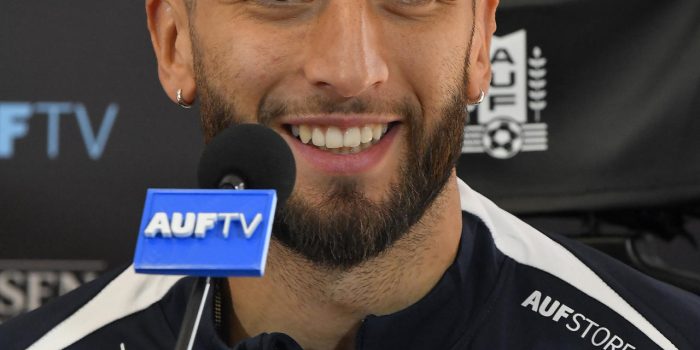 El jugador de la selección uruguaya Rodrigo Bentancur. EFE / STR
