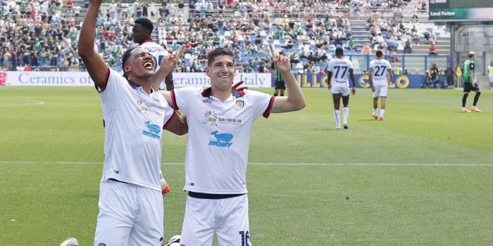alt 0-2. Lapadula marca y el Cagliari se salva; el Sassuolo espera el milagro