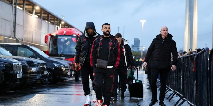 Foto de archivo del jugador del Liverpool Mohamed Salah al llega a Leeds para jugar un partido de la Premier. EFE/EPA/ALEX DODD