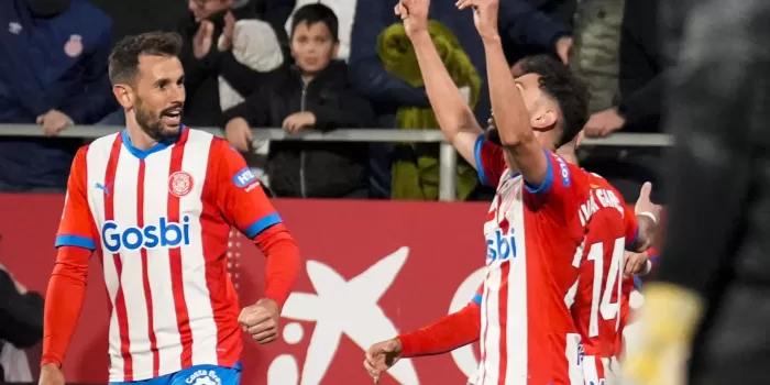alt El Girona, colíder con unas cifras goleadoras históricas y de récord