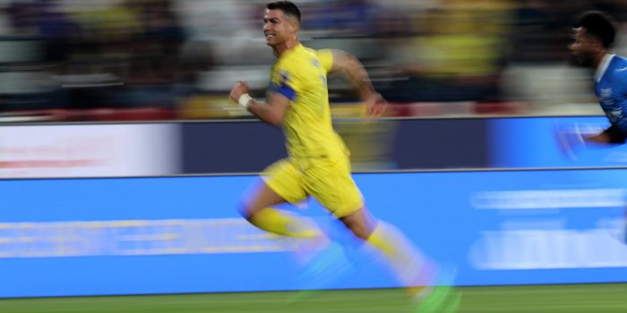 El delantero portugués de Al-Nassr, Cristiano Ronaldo, en una foto de archivo. EFE/EPA/ALI HAIDER