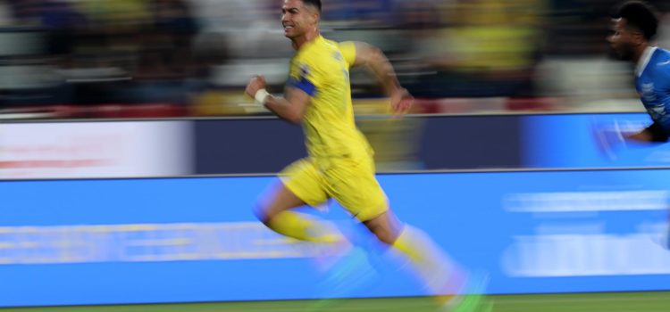 El delantero portugués de Al-Nassr, Cristiano Ronaldo, en una foto de archivo. EFE/EPA/ALI HAIDER